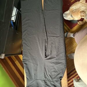 Blackmilk Black High Waist Suspender Pants